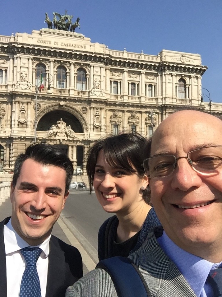 Roma Cassazione con Valeria Fantigrossi e dott. Rancati 2017